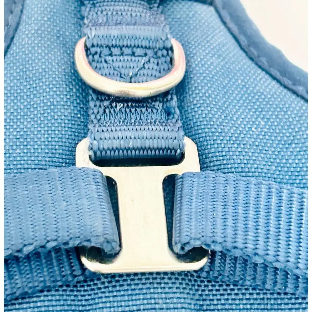 Youly Step-In Dog Harness Small Navy Blue No-Pull Front Clip EUC